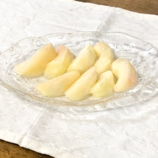 簡単⭐柔らかい桃の切り方